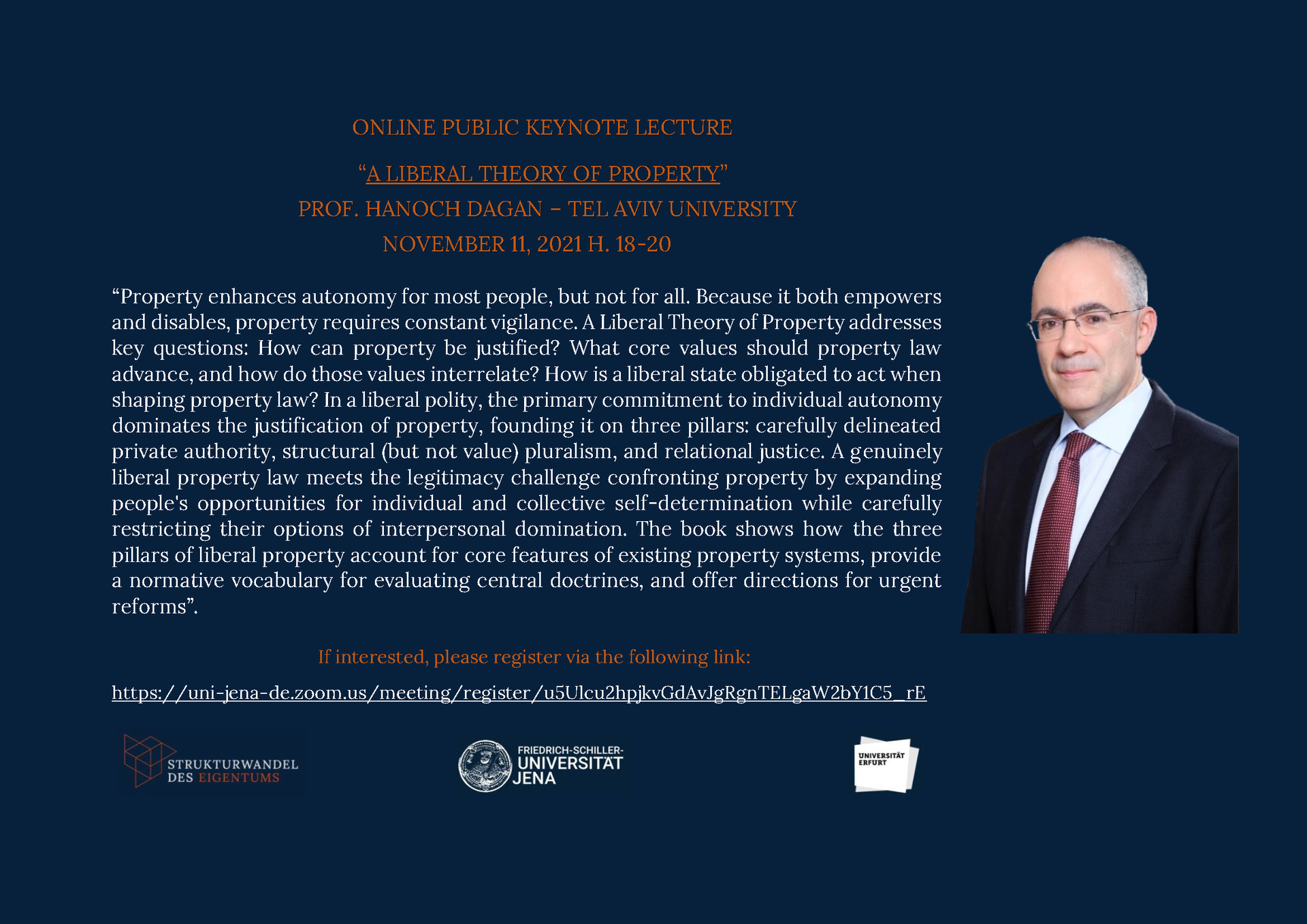 Vortrag Hanoch Dagan